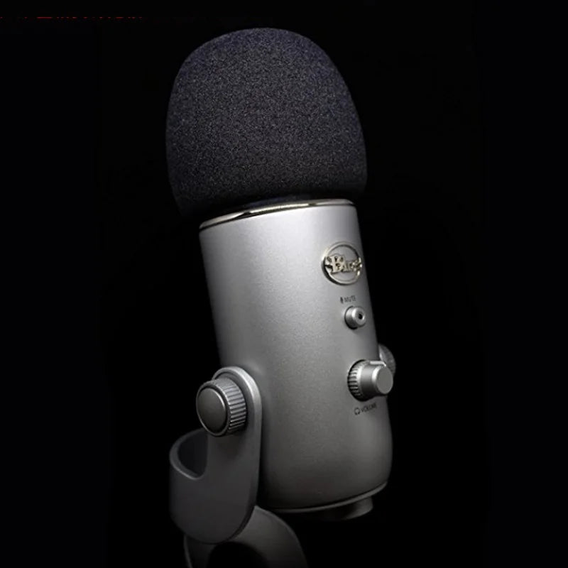 Pop Filter Cover Windscreen for Blue Yeti Yeti Pro Condenser Microphones- As