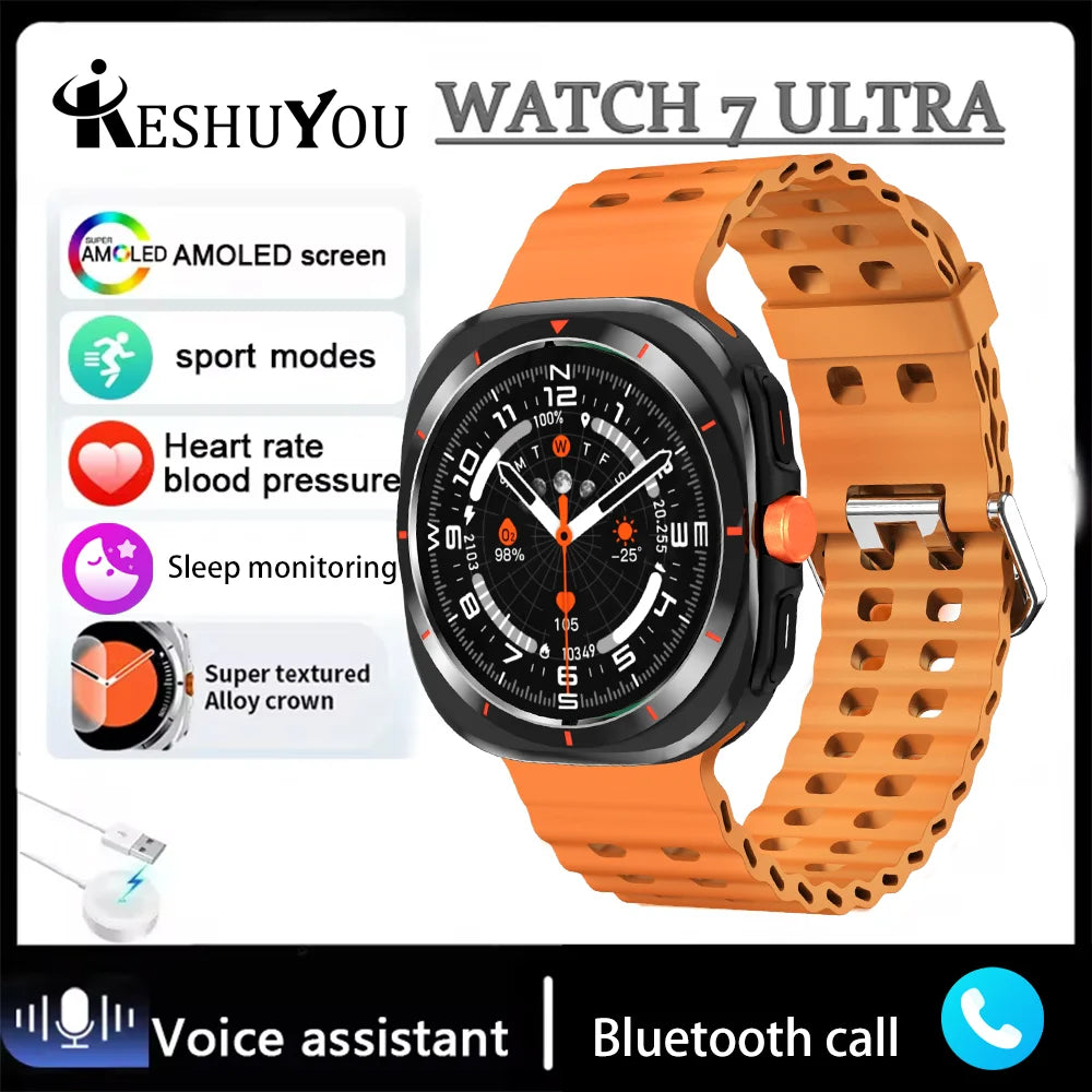 KESHUYOU New Smart Watch Classic Men Women Smart Watch
