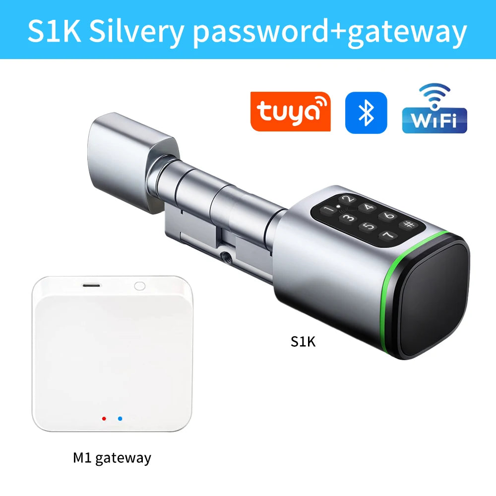 Tuya BLE Keyless Smart Lock Cylinder supports