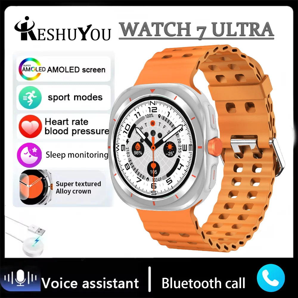 KESHUYOU New Smart Watch Classic Men Women Smart Watch