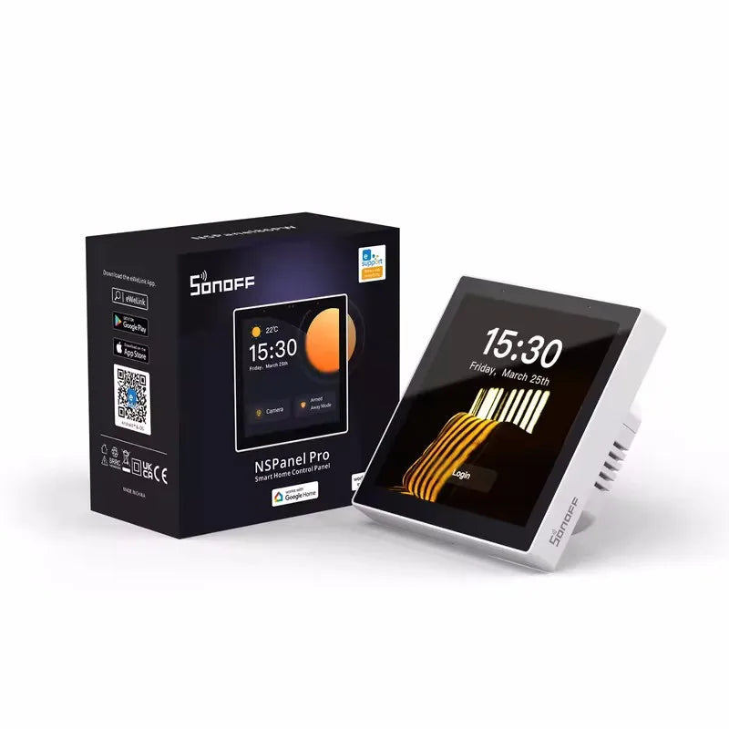 New SONOFF NSPanel Pro 120 Smart Home Control Panel Touch Screen