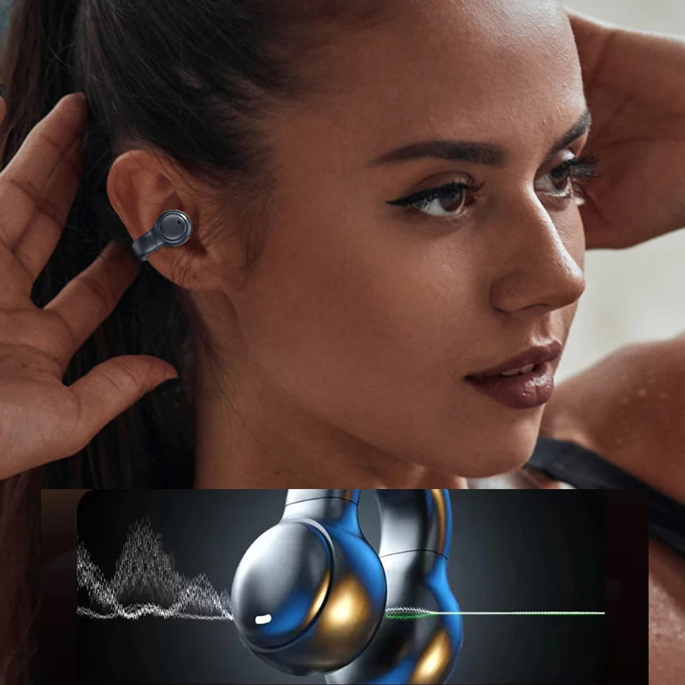 Bone Conduction Wireless Headphones Hifi Bluetooth 5.3 Gaming Headsets