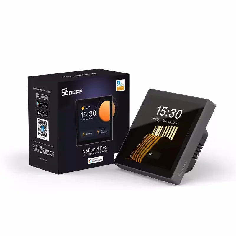 New SONOFF NSPanel Pro 120 Smart Home Control Panel Touch Screen