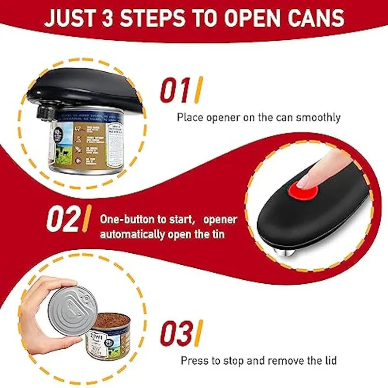 One Touch Can Opener Electric Can Opener Electric Can Opener Automatic