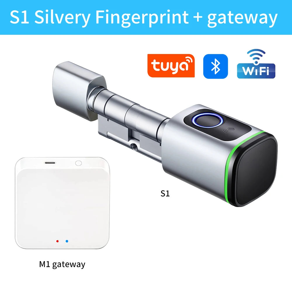 Tuya BLE Keyless Smart Lock Cylinder supports