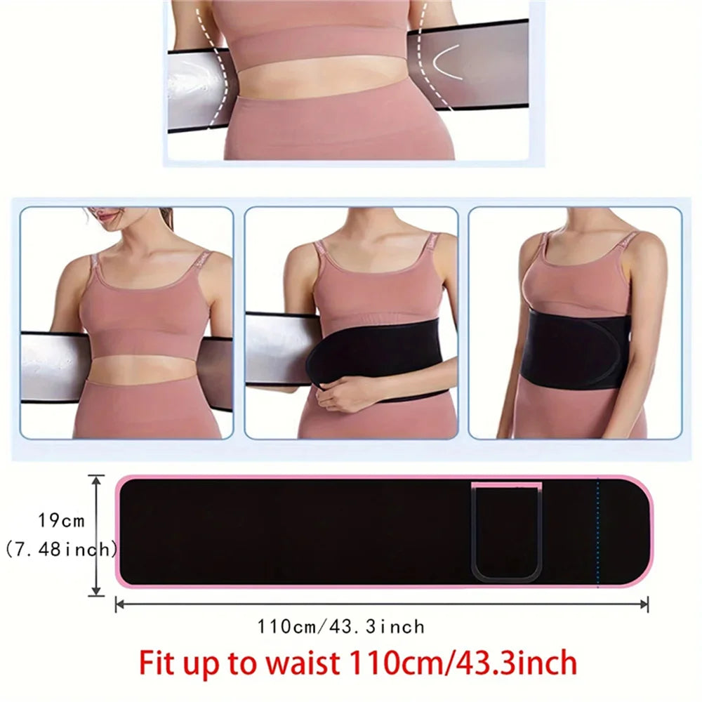 Waist Trainer Belt Men Women Body Building Corset Body Shaper