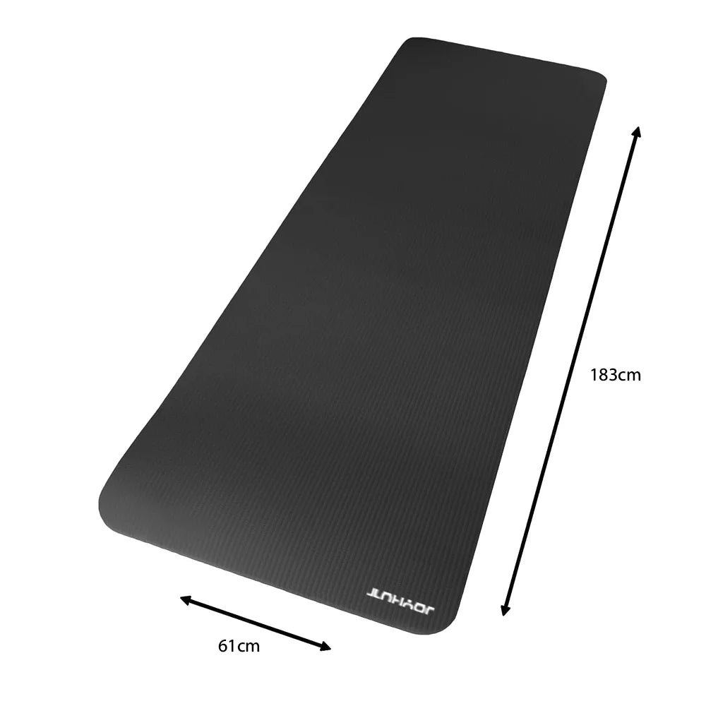 Yoga Mat Pilates Fitness Mat NBR Non Slip Yoga Cushion Travel Fitness Exercise Pad