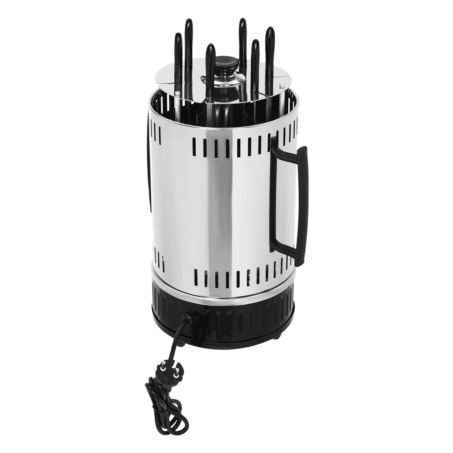 Vertical Electric Grill, 1000W Power, Efficient Rotisserie, Anti-Slip Feet