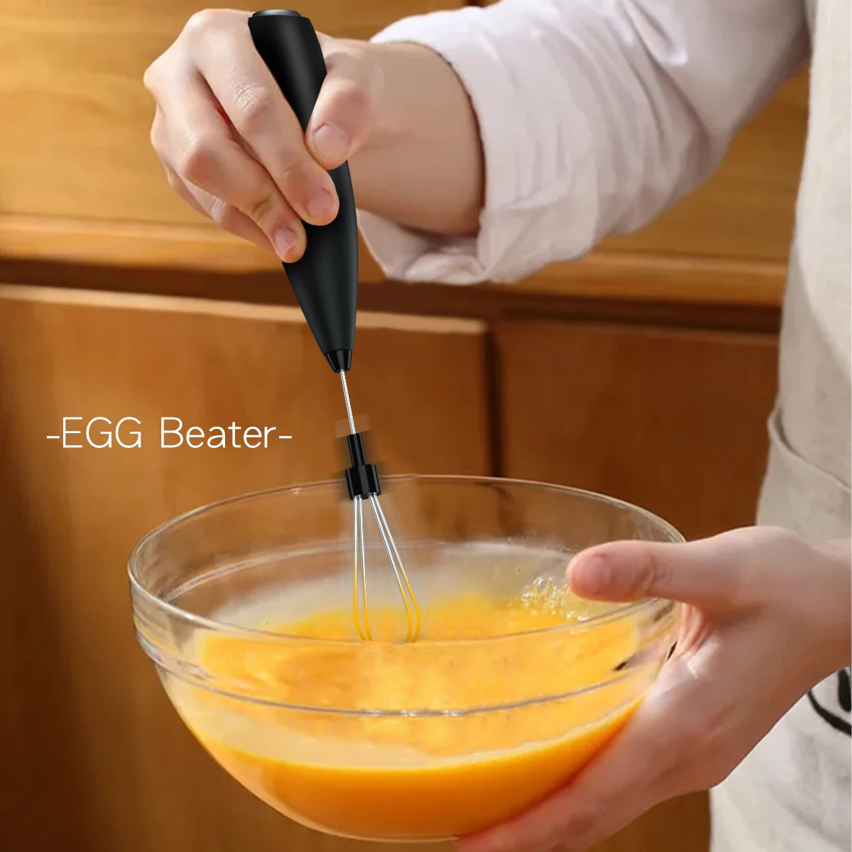 Hand Blender Electric Egg Beater Milk Frother Handheld, Mini Electric Drink