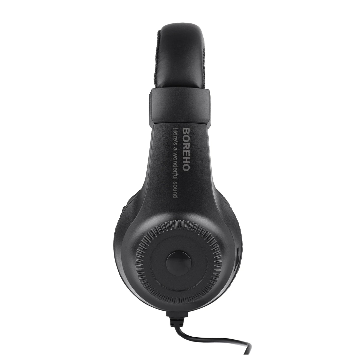 Wired Stereo Monitor Headphones Over-ear Headset with 50mm Driver 6.5mm
