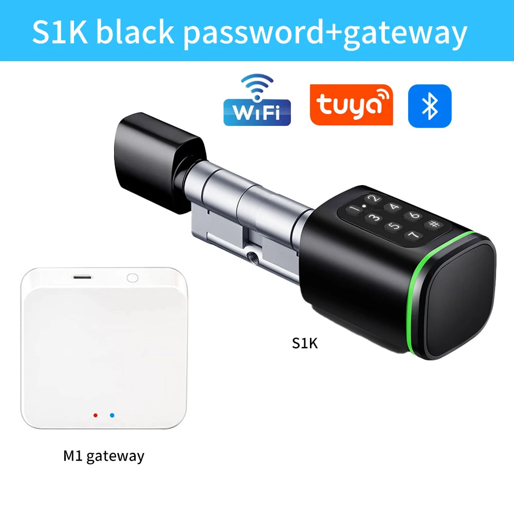 Tuya BLE Keyless Smart Lock Cylinder supports