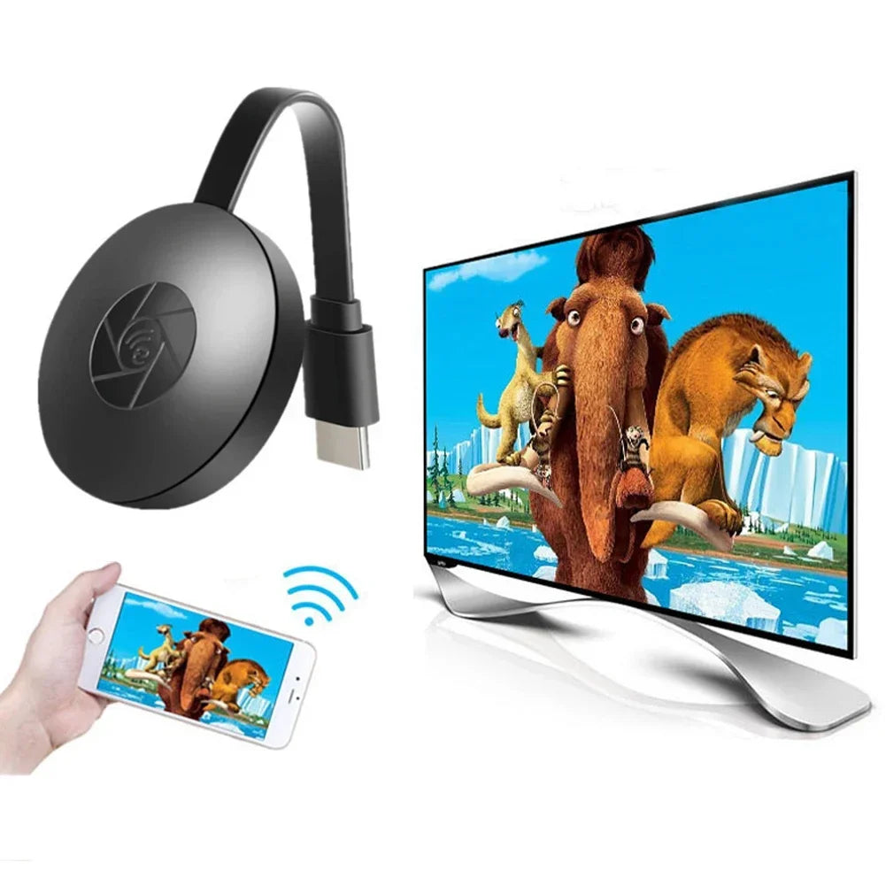 Wireless HDMI Mirroring Multiple Device Mobile Phoneconnected To TV HD 1080P