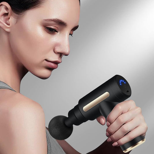 Portable Fascial Massage Gun Electric Percussion Pistol Massager Body