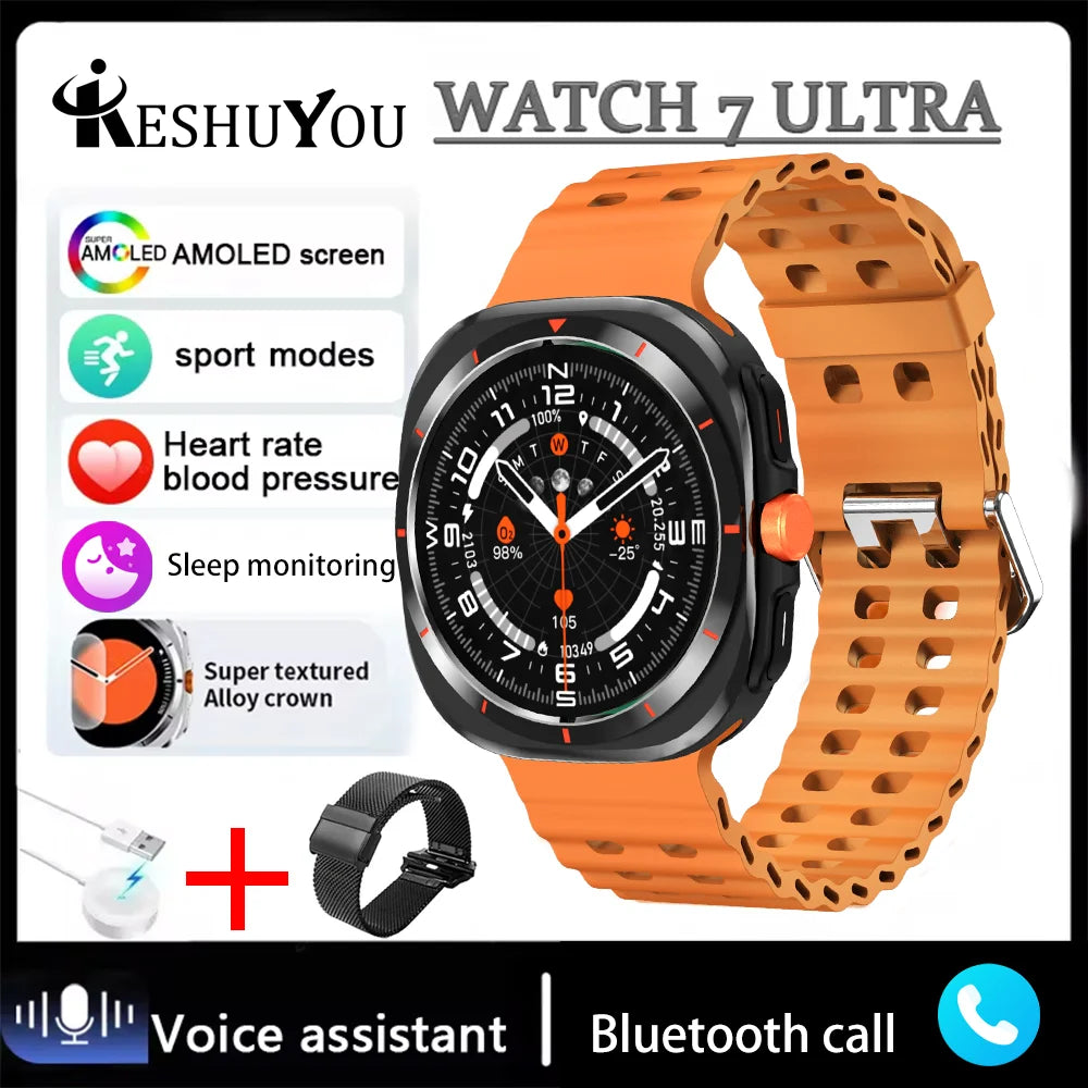 KESHUYOU New Smart Watch Classic Men Women Smart Watch
