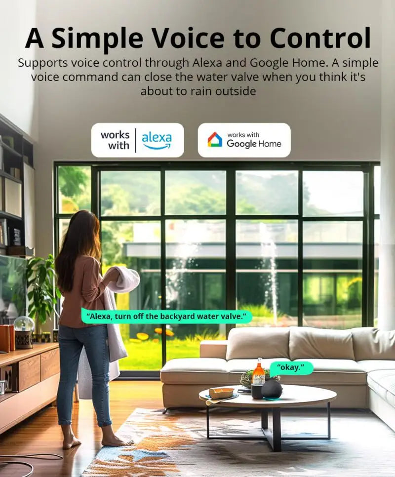 SONOFF SWV Water Valve Zigbee Faucet Smart Irrigation Controller Systerm Timer
