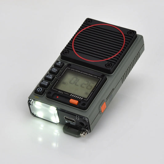 FM Radio Digital Portable Stereo Speaker MP3 Audio Player High Fidelity Sound