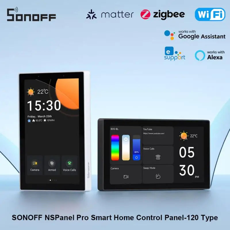 New SONOFF NSPanel Pro 120 Smart Home Control Panel Touch Screen
