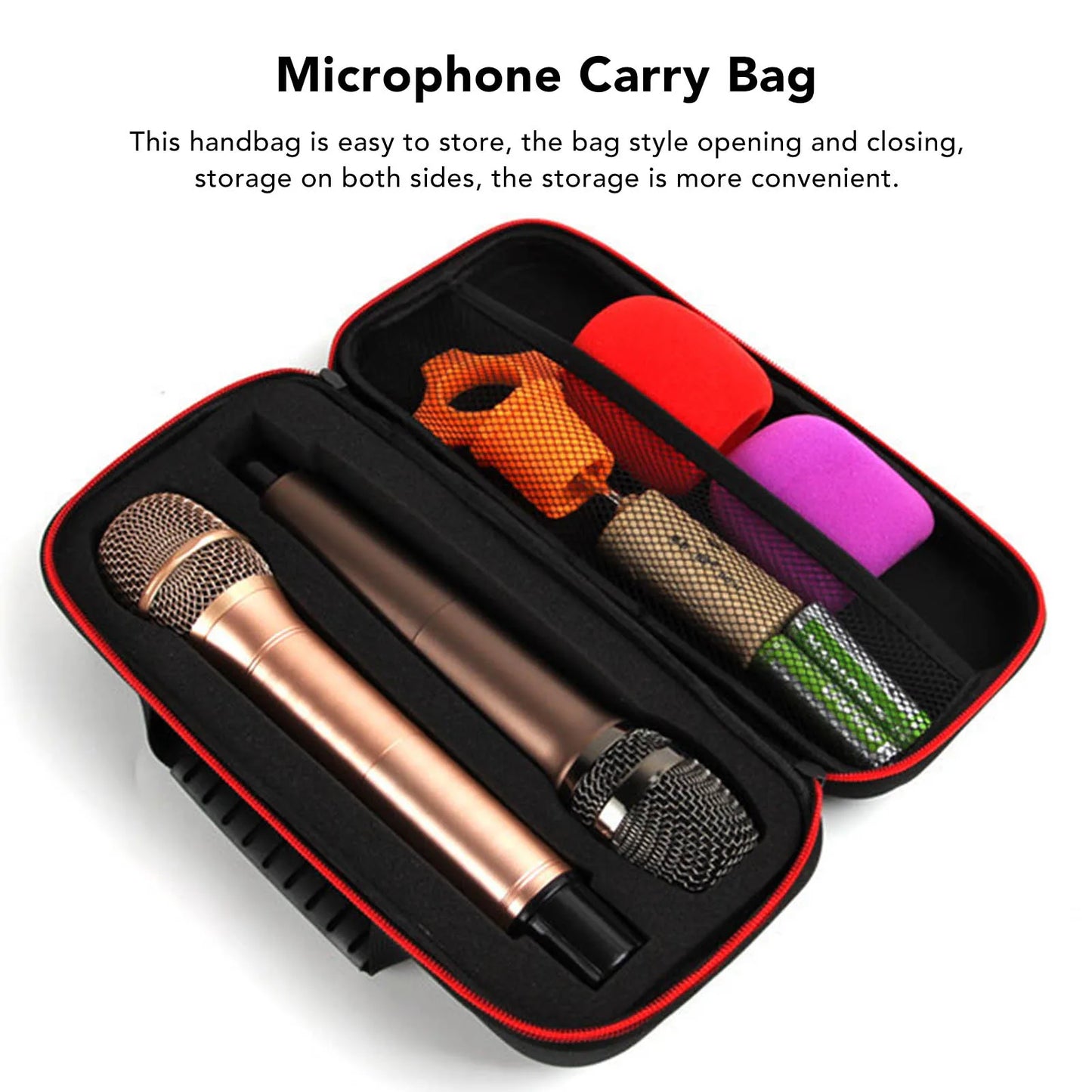 Microphone Carry Bag Microphone Storage Bag Microphone Storage Box