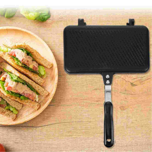 Frying Pan Double Sided Kitchen Waffle Machine Small Maker Sandwich Makers