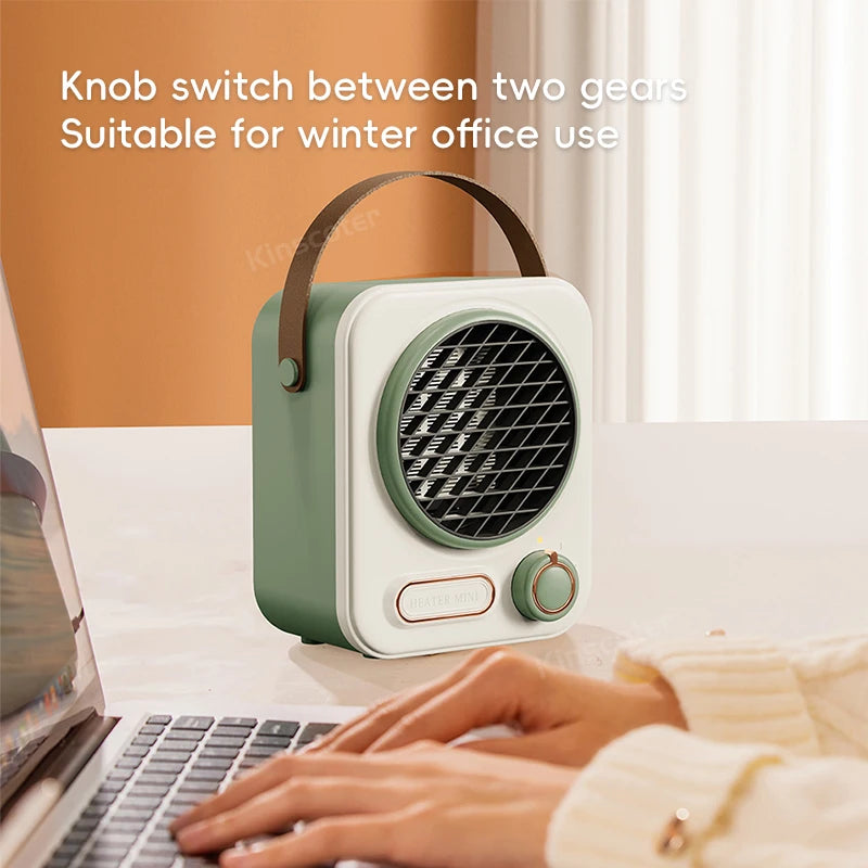 KINSCOTER Home Portable Small Space Heater 1000W Quiet Energy Saving PTC