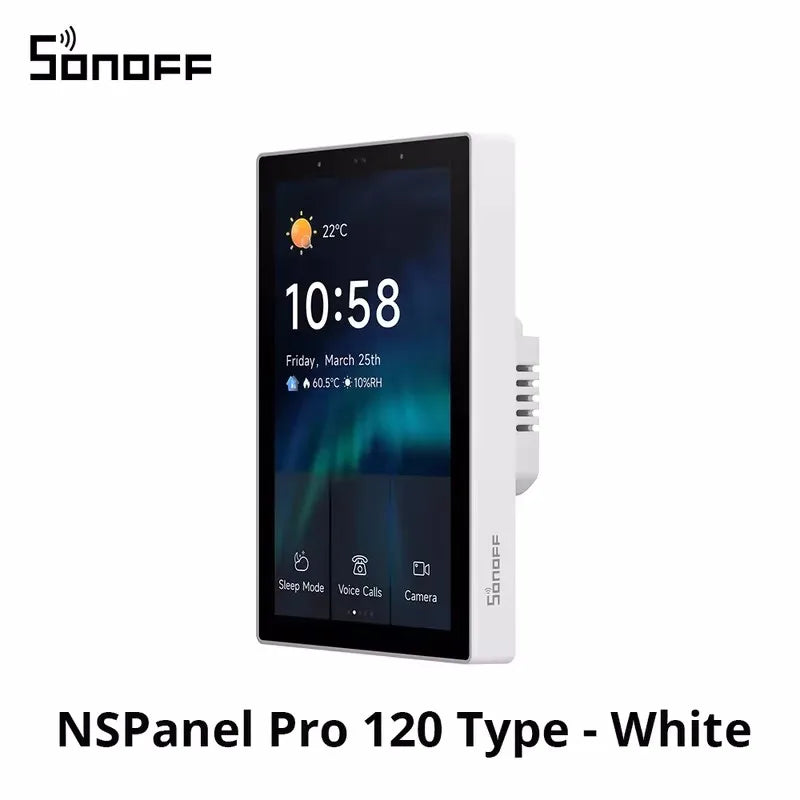 New SONOFF NSPanel Pro 120 Smart Home Control Panel Touch Screen